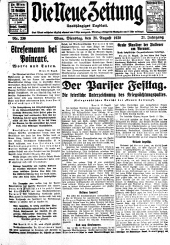 Die neue Zeitung