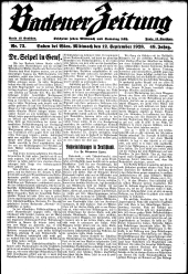 Badener Zeitung