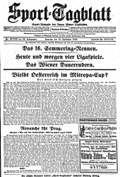 (Wiener) Sporttagblatt