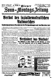 Wiener Sonn- und Montags-Zeitung
