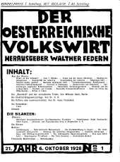 Der österreichische Volkswirt