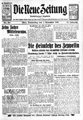 Die neue Zeitung