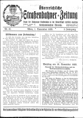 Österreichische Straßenbahner-Zeitung