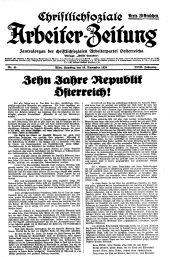 Christlich-soziale Arbeiter-Zeitung