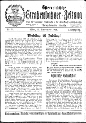 Österreichische Straßenbahner-Zeitung