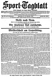 (Wiener) Sporttagblatt