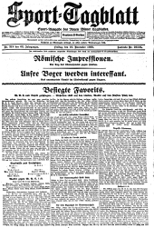 (Wiener) Sporttagblatt