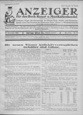 Oesterreichische Buchhändler-Correspondenz