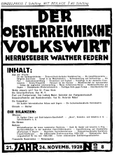 Der österreichische Volkswirt