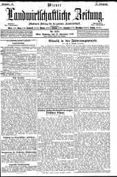 Wiener Landwirtschaftliche Zeitung