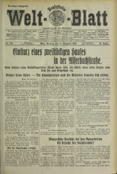 (Neuigkeits) Welt Blatt