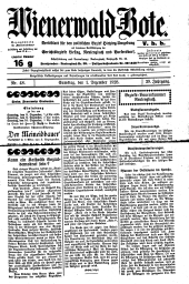 Wienerwald-Bote
