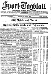 (Wiener) Sporttagblatt