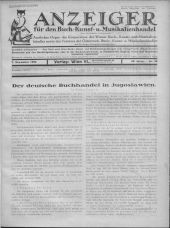 Oesterreichische Buchhändler-Correspondenz