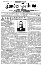 Vorarlberger Landes-Zeitung