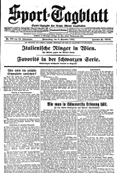 (Wiener) Sporttagblatt