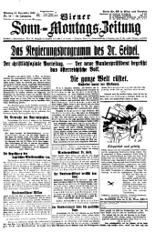 Wiener Sonn- und Montags-Zeitung