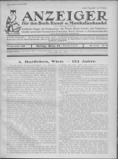 Oesterreichische Buchhändler-Correspondenz