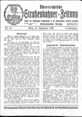 Österreichische Straßenbahner-Zeitung