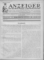 Oesterreichische Buchhändler-Correspondenz