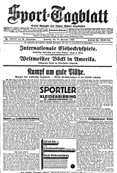 (Wiener) Sporttagblatt