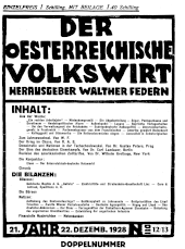 Der österreichische Volkswirt