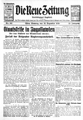 Die neue Zeitung