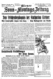 Wiener Sonn- und Montags-Zeitung