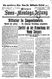 Wiener Sonn- und Montags-Zeitung