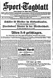 (Wiener) Sporttagblatt