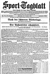 (Wiener) Sporttagblatt