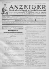 Oesterreichische Buchhändler-Correspondenz