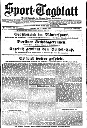 (Wiener) Sporttagblatt