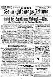 Wiener Sonn- und Montags-Zeitung