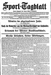 (Wiener) Sporttagblatt