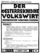 Der österreichische Volkswirt