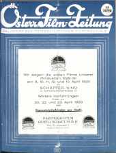 Österreichische Film-Zeitung