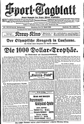 (Wiener) Sporttagblatt