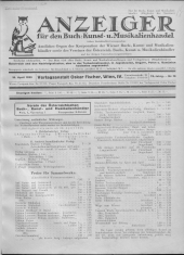 Oesterreichische Buchhändler-Correspondenz