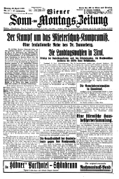 Wiener Sonn- und Montags-Zeitung