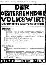 Der österreichische Volkswirt