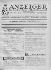 Oesterreichische Buchhändler-Correspondenz