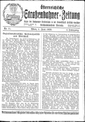 Österreichische Straßenbahner-Zeitung