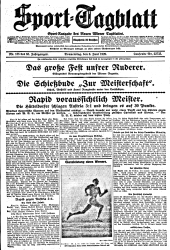 (Wiener) Sporttagblatt