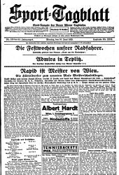 (Wiener) Sporttagblatt