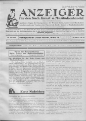 Oesterreichische Buchhändler-Correspondenz