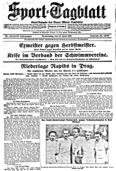 (Wiener) Sporttagblatt