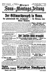 Wiener Sonn- und Montags-Zeitung