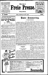 Neue Freie Presse