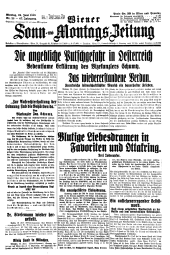 Wiener Sonn- und Montags-Zeitung